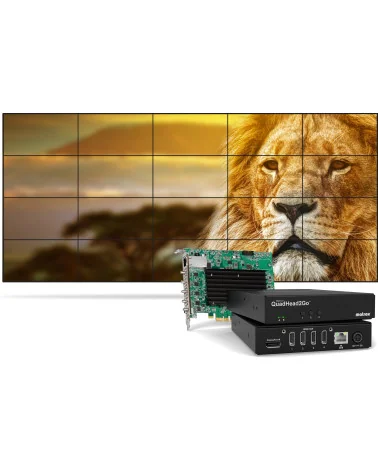 Matrox QuadHead2Go Q185 Contrôleur multi-écrans 4K DP / HDMI