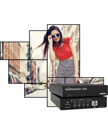 Matrox QuadHead2Go Q185 Contrôleur multi-écrans 4K DP / HDMI
