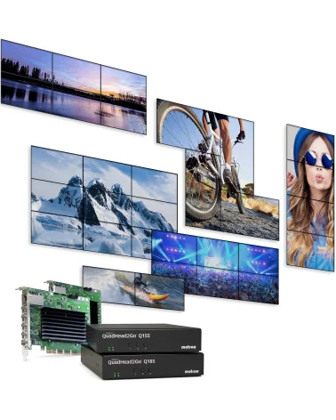 Matrox QuadHead2Go Q155 Contrôleur multi-écrans HDMI 4K