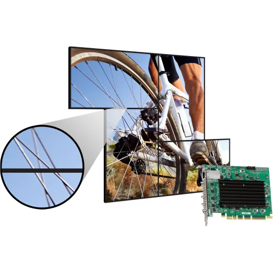 Matrox QuadHead2Go Q155 Contrôleur multi-écrans Carte PCIe HDMI 4K