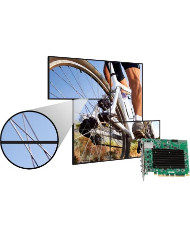 Matrox QuadHead2Go Q155 Contrôleur multi-écrans Carte PCIe HDMI 4K