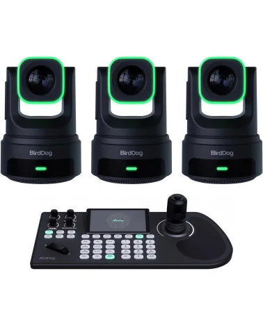 BirdDog X4E Ultra Black Combo Caméras PTZ