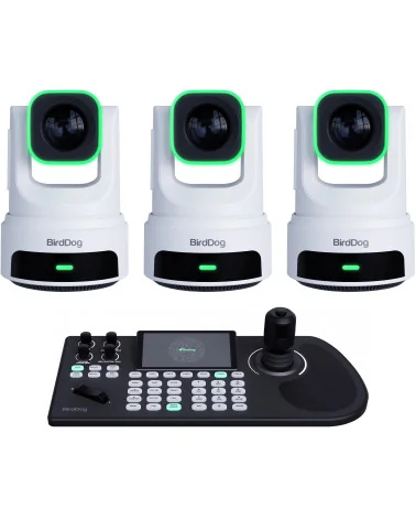 BirdDog X4E Ultra White Combo Caméras PTZ