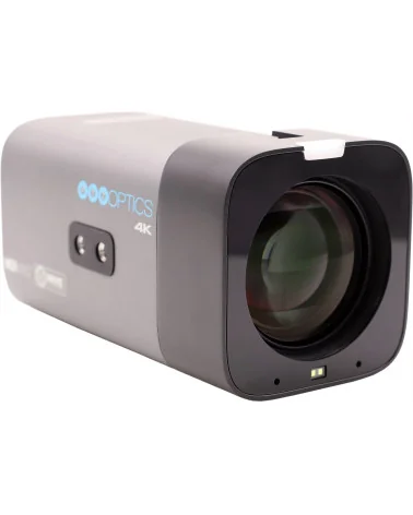 PTZOptics Studio 4K 12x Zoom Box Caméra Gris