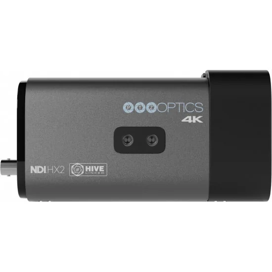 PTZOptics Studio 4K 12x Zoom Box Caméra Gris