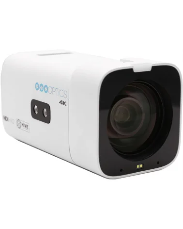 PTZOptics Studio 4K 12x Zoom Box Camera White