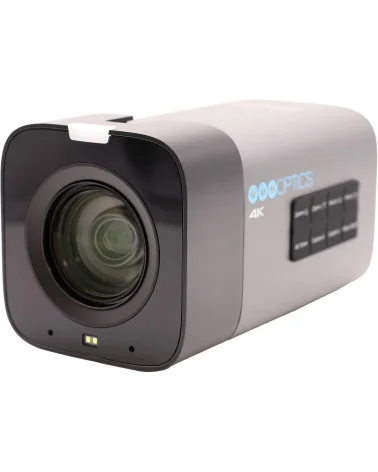 PTZOptics Studio 4K 20x Zoom Box Caméra Gris