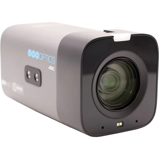 PTZOptics Studio 4K 20x Zoom Box Caméra Gris
