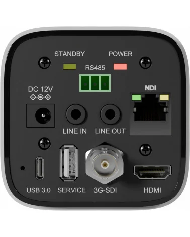 PTZOptics Studio 4K 20x Zoom Box Caméra Blanc
