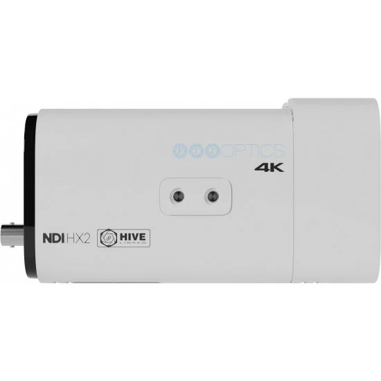 PTZOptics Studio 4K 20x Zoom Box Caméra Blanc