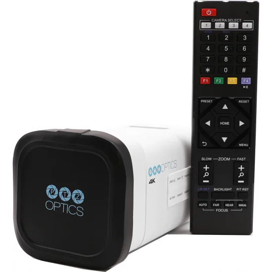 PTZOptics Studio 4K 20x Zoom Box Camera White