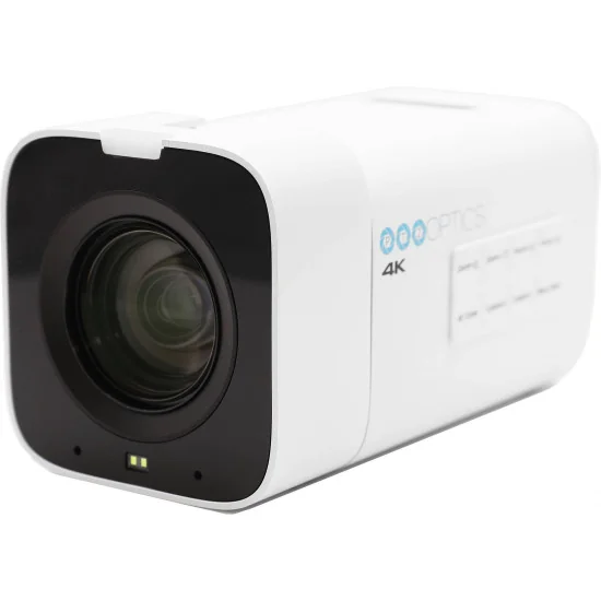 PTZOptics Studio 4K 20x Zoom Box Caméra Blanc