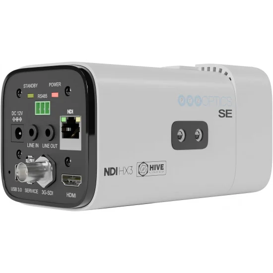 PTZOptics Studio SE 12x Zoom Box Caméra Blanc