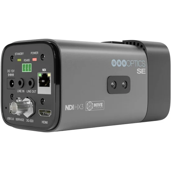 PTZOptics Studio SE 20x Zoom Box Caméra Gris