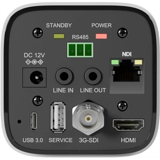 PTZOptics Studio SE 20x Zoom Box Caméra Blanc