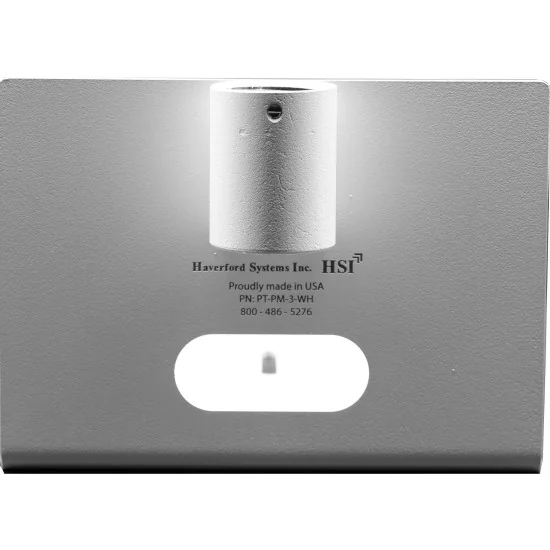 PTZOptics PTZ Camera Pole Mount Large White PT-PM-3-WH