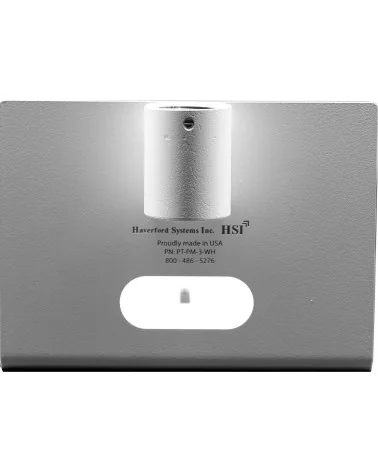 PTZOptics PTZ Camera Pole Mount Large White PT-PM-3-WH