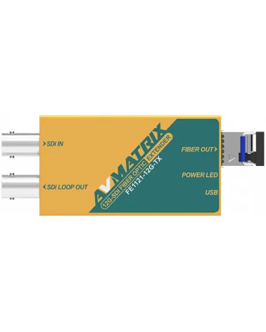 AVMATRIX FE1121-12G Fiber Optic Extender
