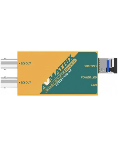 AVMATRIX FE1121-12G Fiber Optic Extender