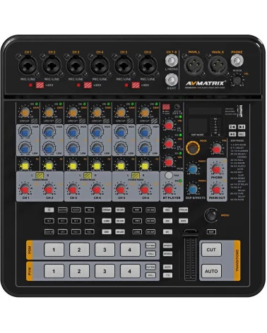 AVMATRIX SHARK H4M Audio-Video Streaming Mixer