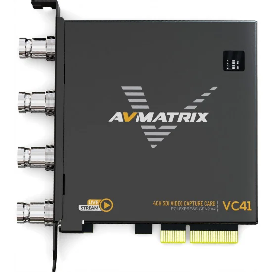 AVMATRIX VC41 SDI Carte d'acquisition vidéo