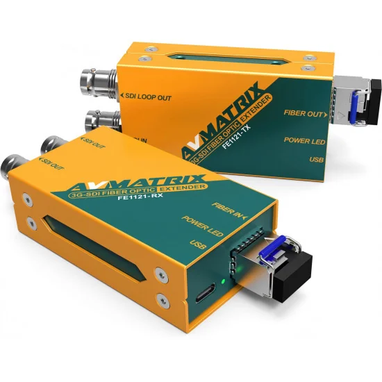 AVMATRIX FE1121 SDI Fiber Optic Extender