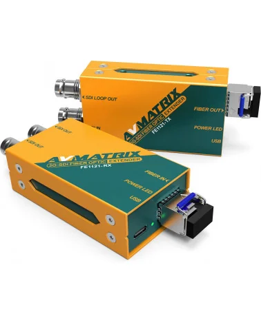 AVMATRIX FE1121 SDI Fiber Optic Extender