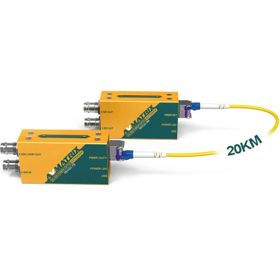 AVMATRIX FE1121 SDI Extendeur fibre optique