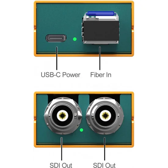 AVMATRIX FE1121 SDI Extendeur fibre optique