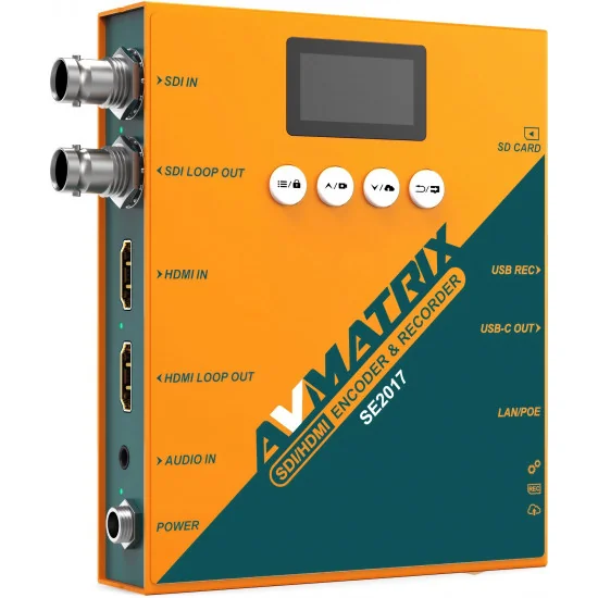 AVMATRIX SE2017 Encodeur Streaming HDMI SDI
