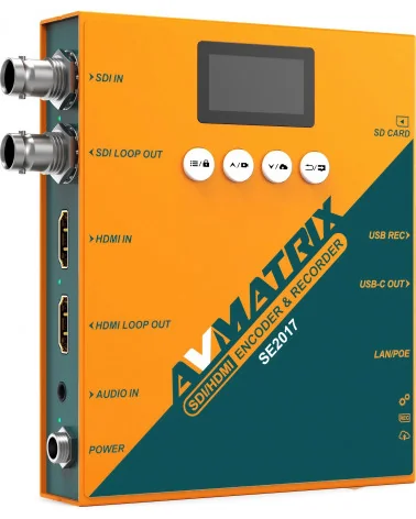 AVMATRIX SE2017 HDMI SDI Streaming Encoder