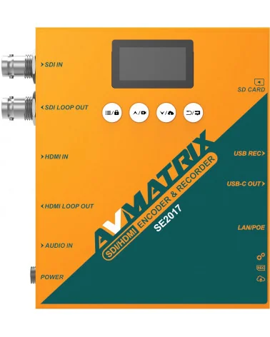 AVMATRIX SE2017 Encodeur Streaming HDMI SDI