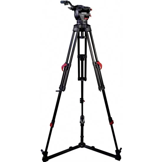 Cartoni Focus 10 Red Lock System GS Video Tripod