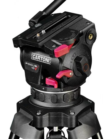 Cartoni Focus 10 Red Lock System GS Trépied vidéo