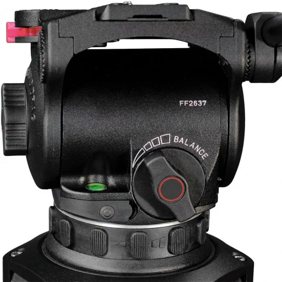 Cartoni Focus 10 Red Lock System GS Trépied vidéo