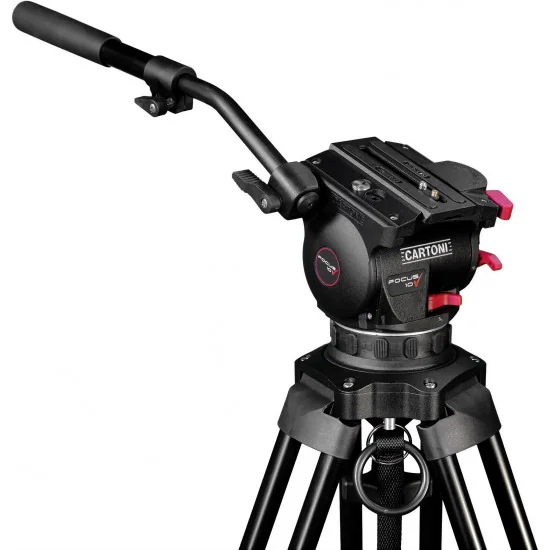 Cartoni Focus 10 Red Lock System GS Trépied vidéo