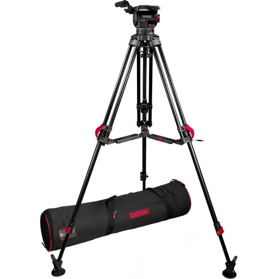 Cartoni Focus 10 Red Lock System MS Trépied vidéo