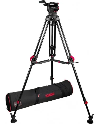 Cartoni Focus 10 Red Lock System MS Trépied vidéo