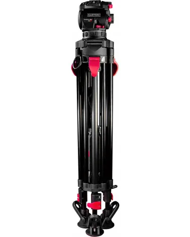 Cartoni Focus 10 Red Lock System MS Video Tripod