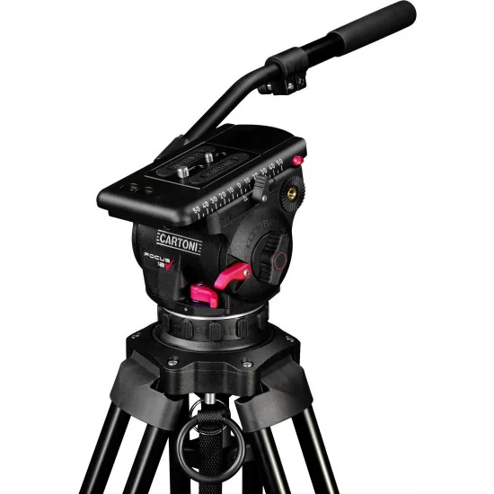 Cartoni Focus 12 SDS Alu System Video Tripod