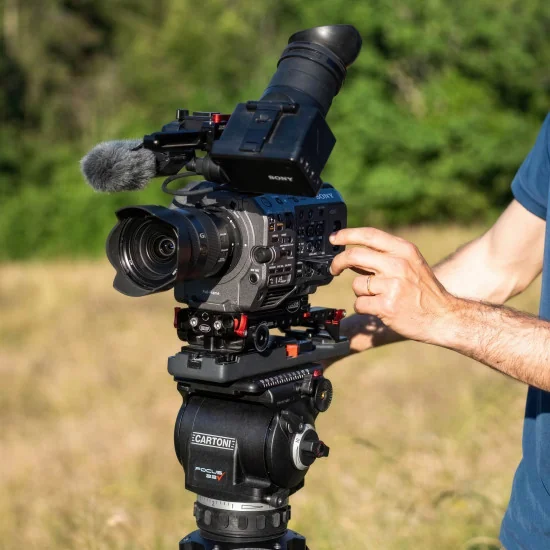 Cartoni Focus 22 SDS CF System Video Tripod