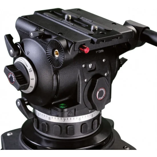 Cartoni Master 25 Studio 2-St Alu System Trépied vidéo