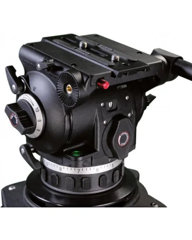 Cartoni Master 25 Studio 2-St Alu System Trépied vidéo
