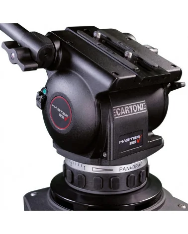 Cartoni Master 25 Studio 2-St CF System Trépied vidéo