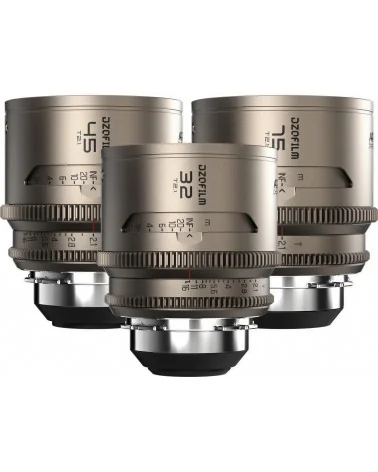 DZOFilm Arcana 32/45/75mm T2.1 Anamorphic 1.5x 3-Lens Set PL Mount