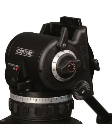 Cartoni Focus 18 (+/- 90°) Tête fluide vidéo