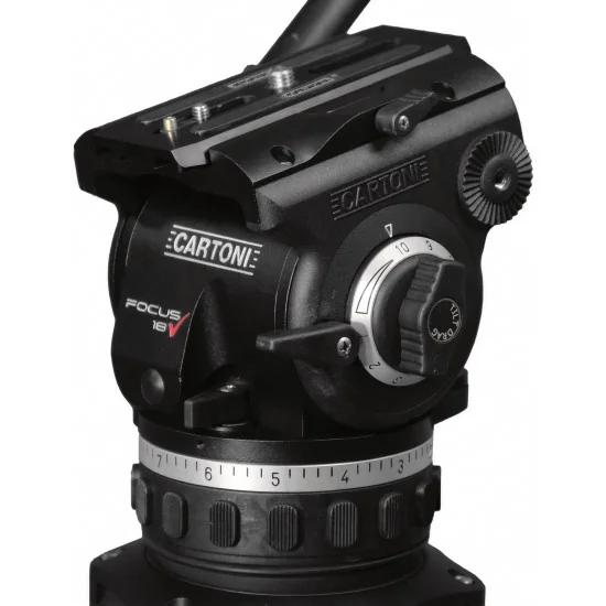 Cartoni Focus 18 (+/- 90°) Video Fluid Head
