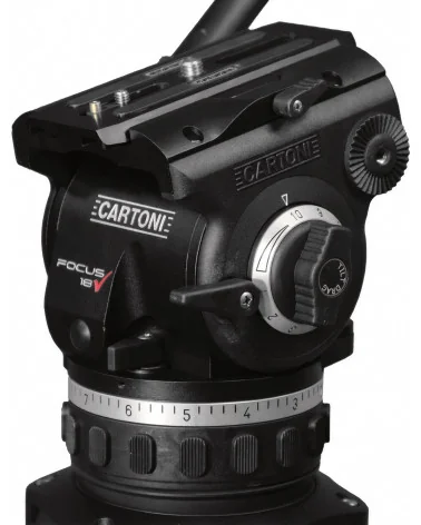 Cartoni Focus 18 (+/- 90°) Video Fluid Head