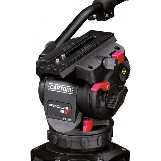 Cartoni Focus 8 Red Lock System GS Trépied vidéo