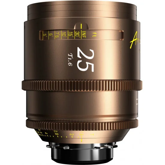 DZOFilm Arles Lustre 25mm T1.6 FF/VV Prime Cine Lens PL Mount (metric)